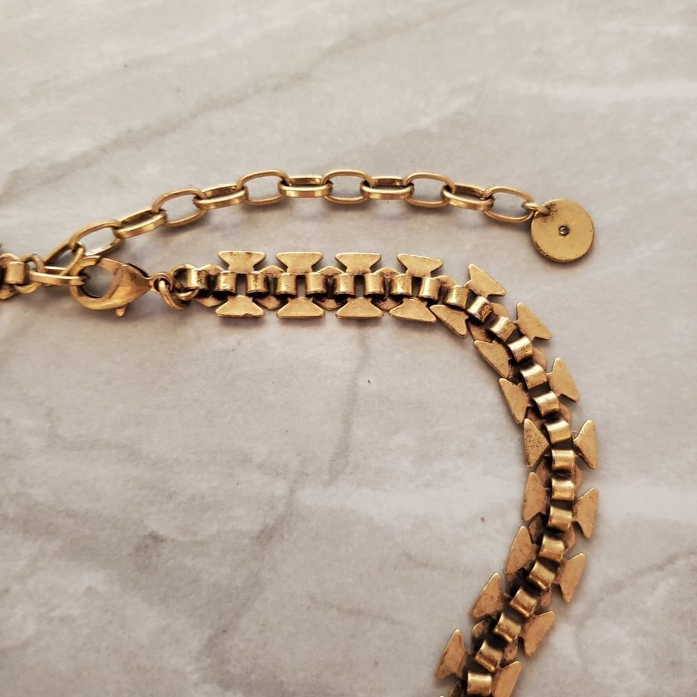🌞 Stella and Dot Rhinestones Crystals Cluster Norah Statement Necklace 🌞 - Picture 12 of 16